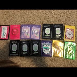 Perfectly posh face masks and a hair serum